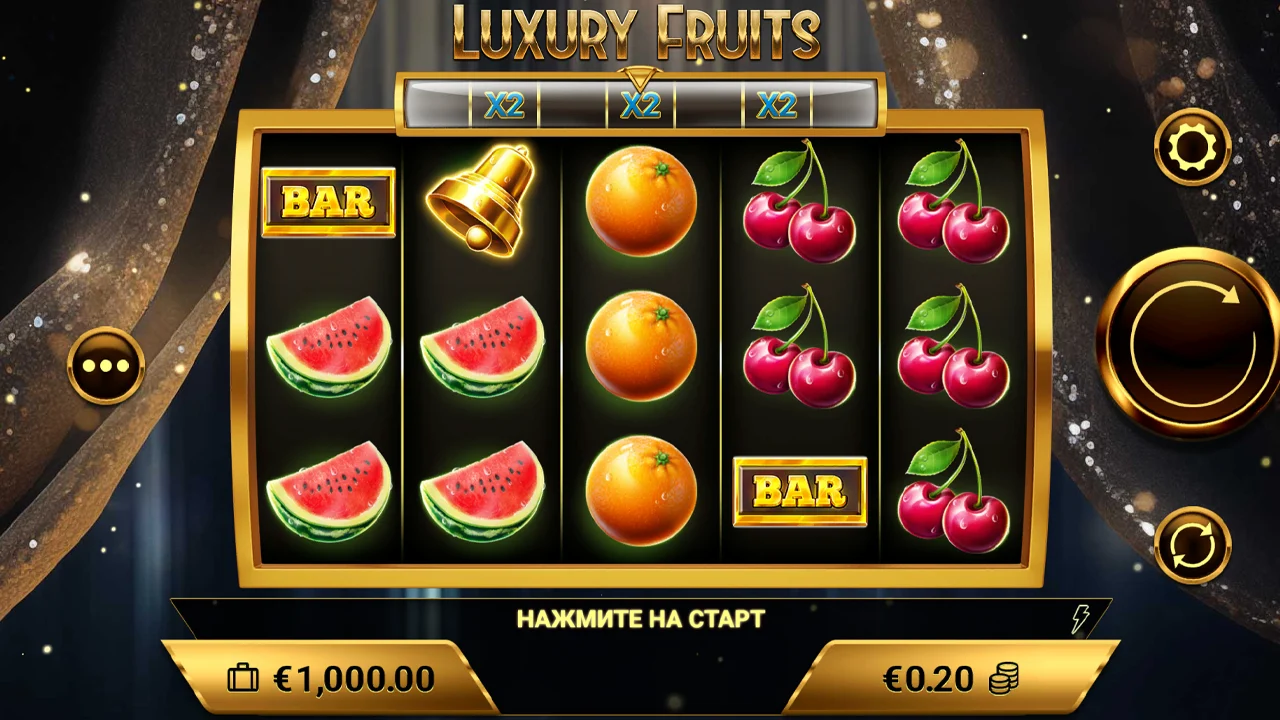 Luxury Fruits бонус казино Bitz 